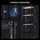 Spider Farmer 60 W LED + 40x30x120 cm 4 lygių auginimo lentyna su tentu / daiginimo ir auginių įšaknijimo rinkinys