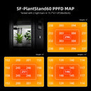 Spider Farmer 60 W LED + 40x30x120 cm 4 lygių auginimo lentyna su tentu / daiginimo ir auginių įšaknijimo rinkinys