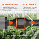 Spider Farmer® 100mm 350m3/h ventilators + filtrs + piederumi / ar ātruma regulatoru