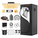 Spider Farmer® SF1000 LED 100W 70x70x160cm / augšanas komplekts