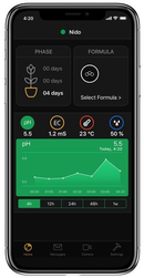 Nido One / automātiskā mēslojuma dozēšana hidroponiskajām sistēmām