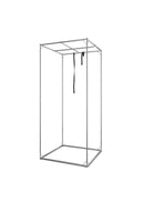 RoyalRoom® C80 80x80x180cm / augšanas telts