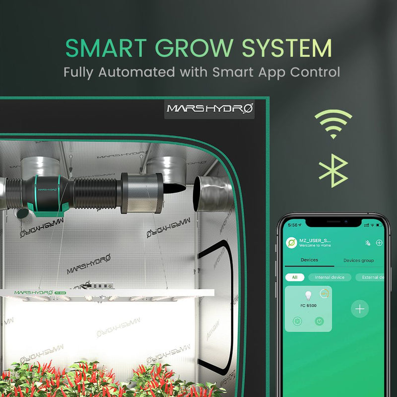 Mars Hydro Smart Grow System FC 6500 730W / Smart LED lampa