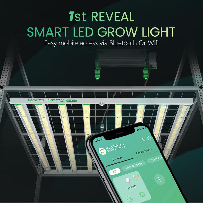 Mars Hydro Smart Grow System FC 6500 730W / Smart LED lampa