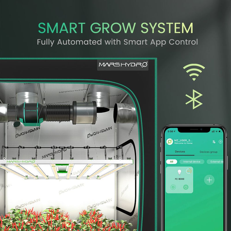 Mars Hydro Smart Grow System FC 8000 800W / Smart LED lampa