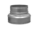 Metalinis perėjimas 125/100mm, 150/125mm, 160/100mm, 160/125mm, 160/150mm, 200/125mm, 200/160mm, 250/125mm, 250/160/2mm, 05/30 mm, 05/20