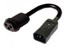 Hydrofarm - IEC 2x1,5mm 18cm / adapteris