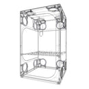 Secret Jardin Dark Room DR150 150x150x217cm / profesionāla augšanas telts