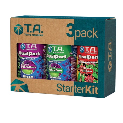 GHE 3Pack StarterKit Dual Part SW + Ripen / mēslojuma komplekts